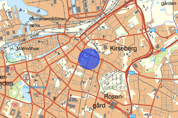 Katrinelund 04 juni 13:02, Farligt föremål, misstänkt, Malmö