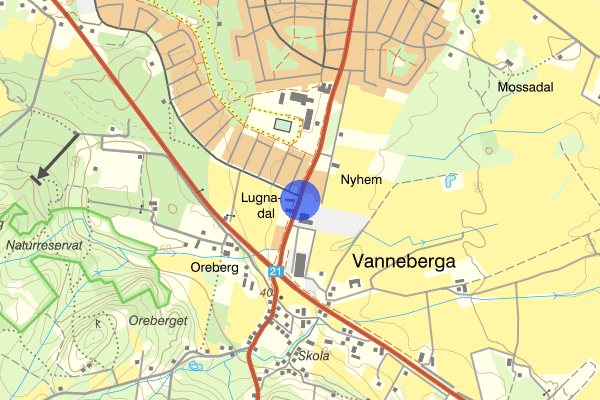 Vannebergavägen 04 juni 19:45, Trafikolycka, singel, Hässleholm