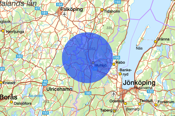  05 juni 07:55, Sammanfattning natt, Jönköpings län