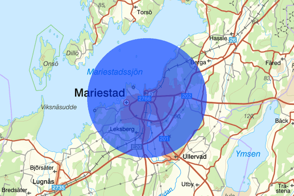 Mariestad 05 juni 08:35, Trafikolycka, Mariestad