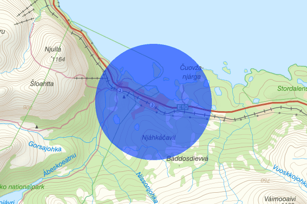 Abisko 05 juni 11:29, Fjällräddning, Kiruna