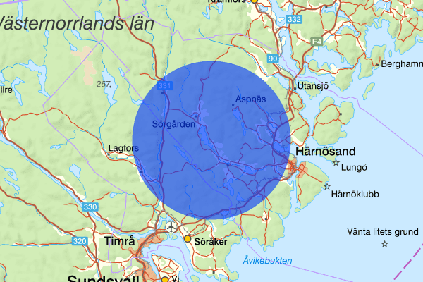 Stigsjö distrikt 07 juni 10:01, Trafikolycka, Härnösand