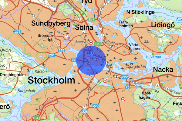 Kungsholmen 08 juni 07:43, Brand, Stockholm