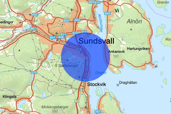 Skönsmons distrikt 08 juni 09:14, Olovlig körning, Sundsvall