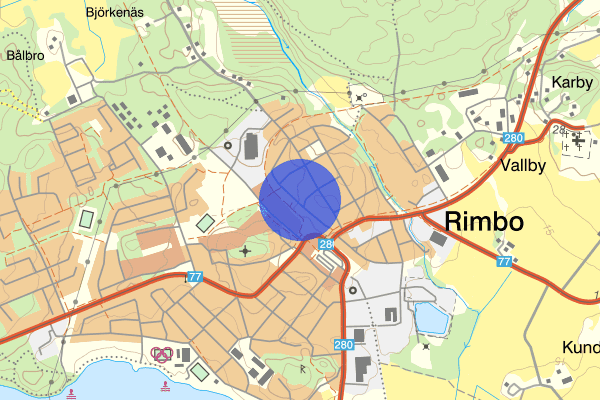 Bangårdsvägen 12 juni 18:59, Misshandel, Norrtälje