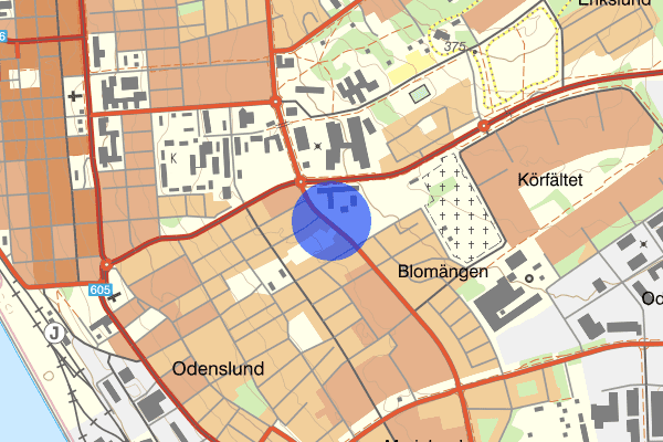 Krondikesvägen 13 juni 07:53, Trafikolycka, Östersund