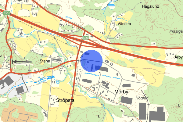 Skälbyvägen 13 juni 14:10, Trafikolycka, singel, Nykvarn