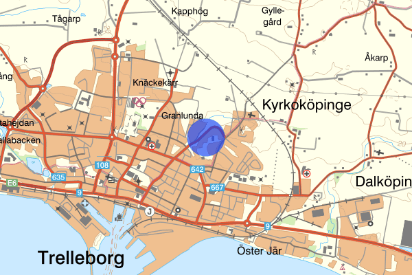 Malörtsvägen 13 juni 15:42, Mord/dråp, försök, Trelleborg