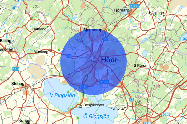 Höör 14 juni 17:42, Trafikolycka, Höör