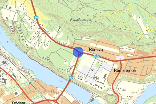 Norra Ådalsvägen 14 juni 17:10, Trafikkontroll, Sollefteå