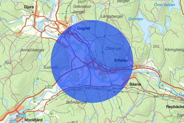 Djurås 16 juni 17:24, Rattfylleri, Gagnef