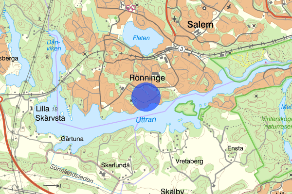 Sjövretsvägen 16 juni 22:36, Trafikolycka, Salem