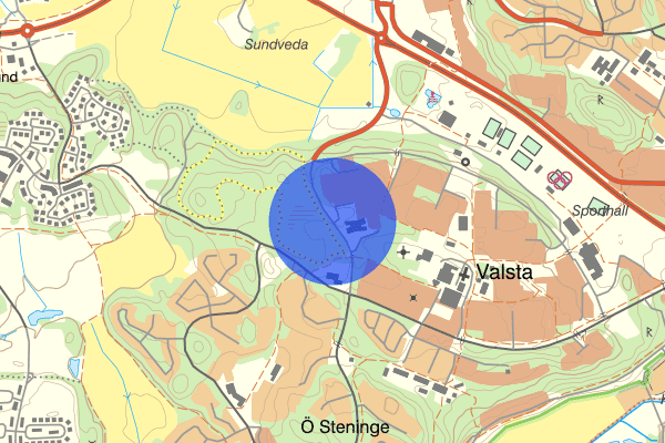 Midgårdsvägen 18 juni 02:53, Larm Överfall, Sigtuna