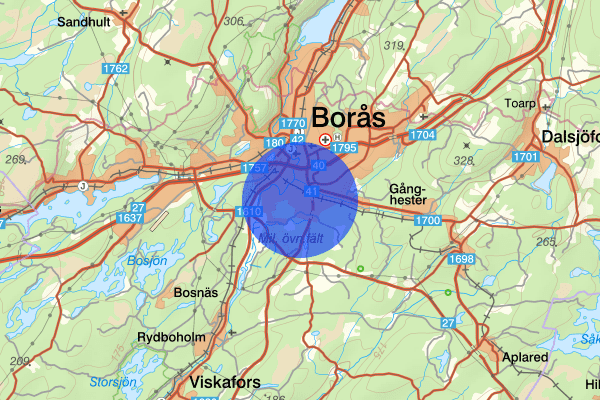 Kristineberg 17 juni 17:19, Försvunnen person, Borås