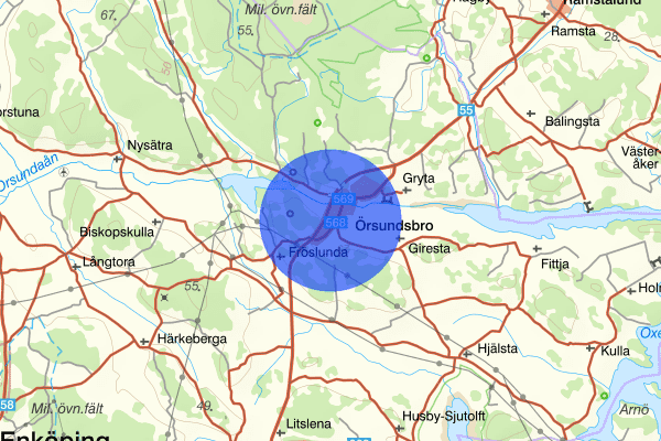 Örsundsbro 19 juni 09:49, Rattfylleri, Uppsala län