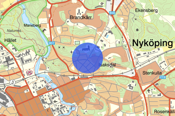 Stockholmsvägen 19 juni 20:39, Skadegörelse, Nyköping