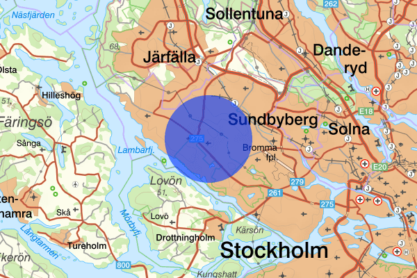 Vällingby 19 juni 20:36, Fylleri/LOB, Stockholm