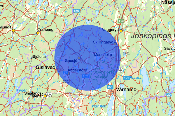  20 juni 17:04, Misshandel, grov, Gnosjö