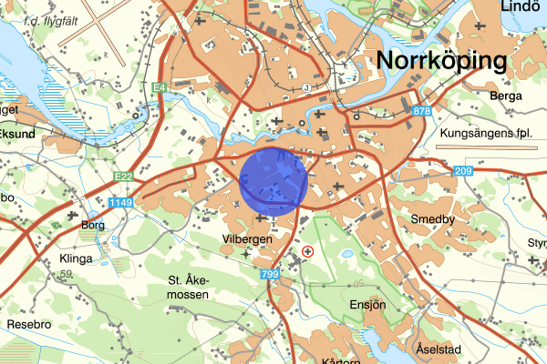 Ektorp 21 juni 07:58, Sammanfattning natt, Östergötlands län