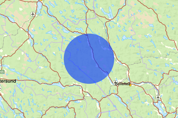 Edsele distrikt 21 juni 12:49, Trafikolycka, Sollefteå