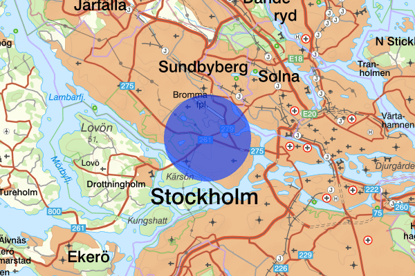 Bromma 27 juni 12:34, Misshandel, Stockholm