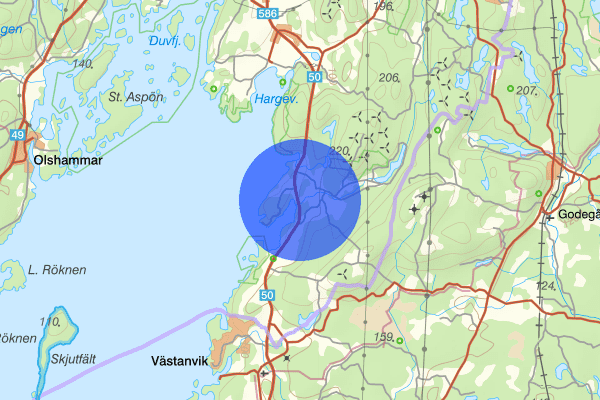 Stora Forsa 27 juni 18:58, Trafikolycka, personskada, Askersund