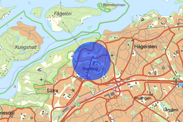 Bredäng 28 juni 01:33, Skadegörelse, Stockholms län