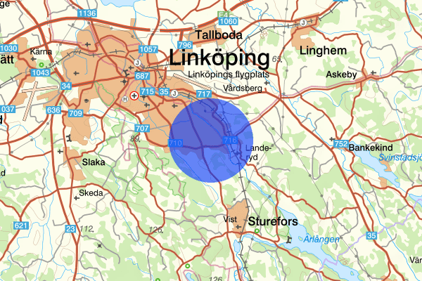 Hjulsbro 28 juni 16:36, Räddningsinsats, Linköping