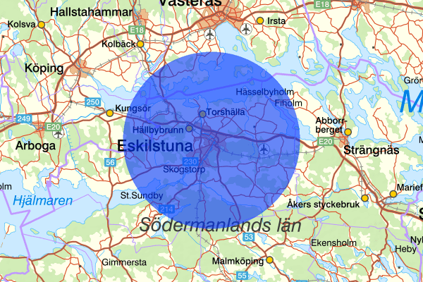 Eskilstuna 28 juni 17:48, Brand, Eskilstuna