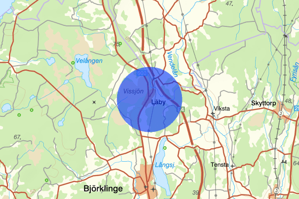 Läby 29 juni 01:14, Trafikbrott, Uppsala