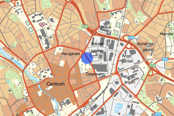 Östra Ringvägen 29 juni 15:17, Trafikolycka, personskada, Västerås