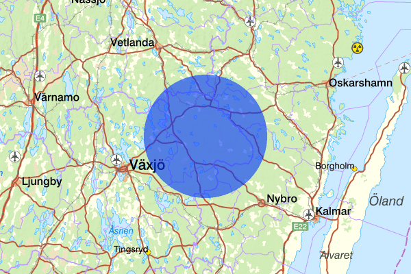  01 juli 01:21, Misshandel, grov, Uppvidinge