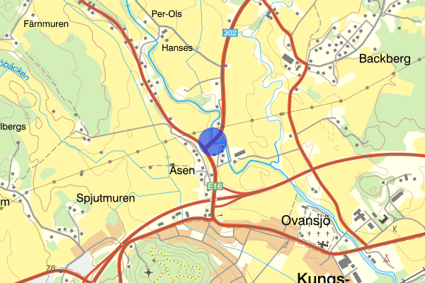 Norrbergsvägen 30 juni 22:43, Trafikolycka, Sandviken