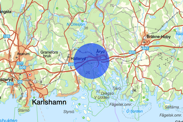 Gamla Riksvägen 01 juli 15:03, Trafikolycka, vilt, Karlshamn