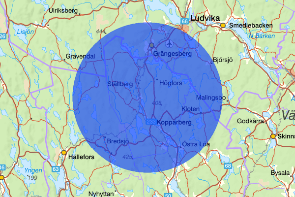  01 juli 19:43, Räddningsinsats, Ljusnarsberg