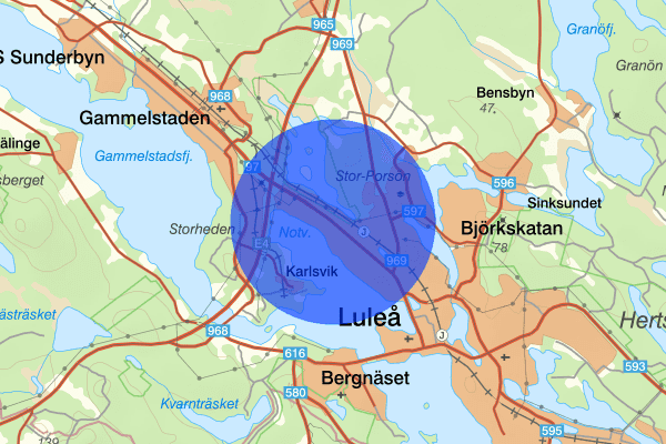 Notviken 03 juli 06:38, Försvunnen person, Luleå