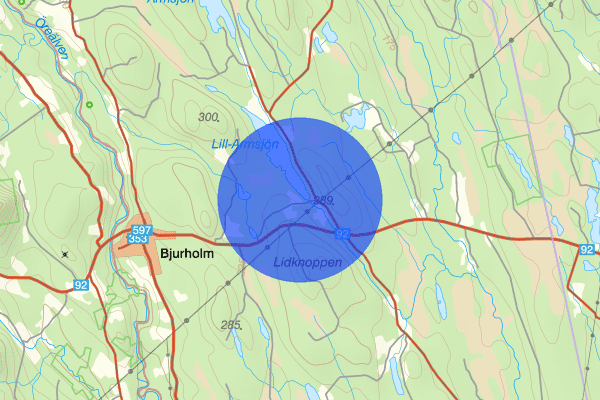 Strömsund 05 juli 07:47, Sammanfattning natt, Västerbottens län