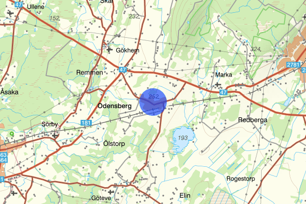 Odensberg 05 juli 16:02, Trafikolycka, Falköping