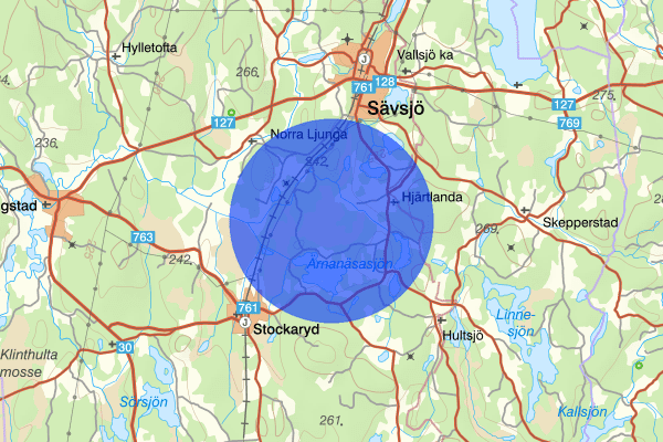 F 761 05 juli 19:14, Trafikolycka, Sävsjö