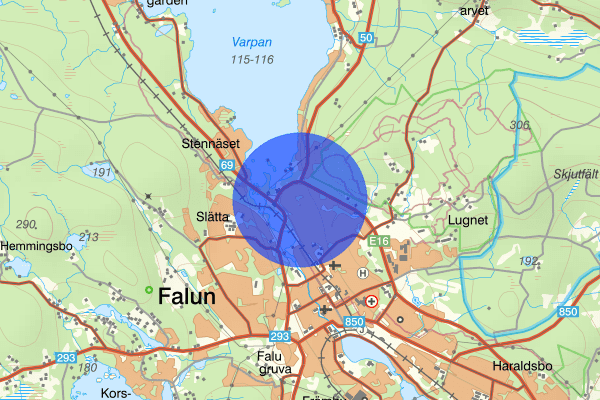 Bojsenburg 10 juli 15:32, Räddningsinsats, Falun