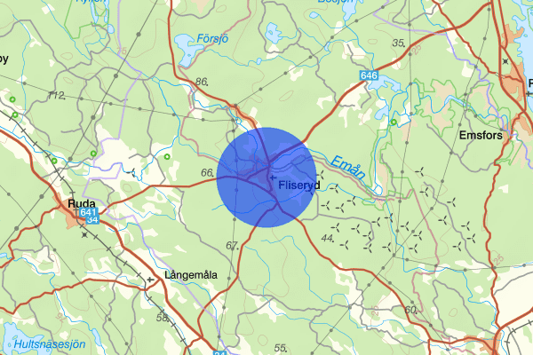 Fliseryd 11 juli 19:47, Trafikolycka, Mönsterås