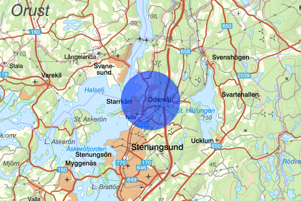 Ödsmål 12 juli 12:40, Trafikolycka, Stenungsund