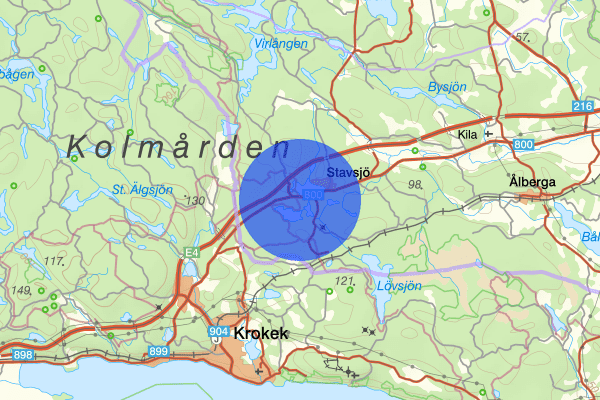 Stavsjö 12 juli 16:56, Rattfylleri, Nyköping