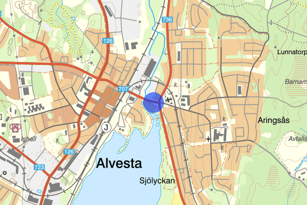 Alvesta kyrka 14 juli 19:10, Trafikolycka, Växjö