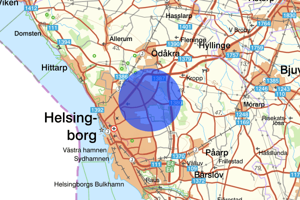 Dalhem 16 juli 14:38, Försvunnen person, Helsingborg