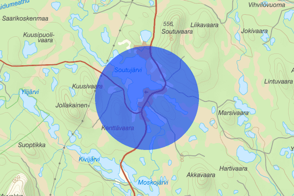 Skaulo 18 juli 13:01, Trafikolycka, Gällivare