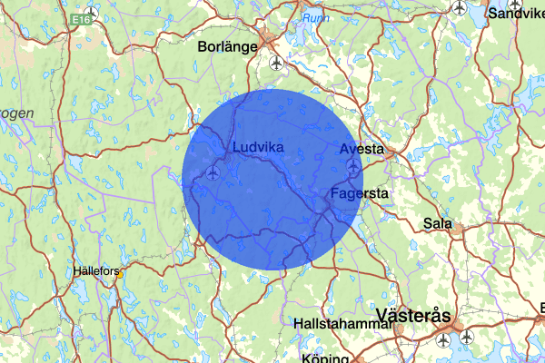  19 juli 06:59, Sammanfattning natt, Dalarnas län