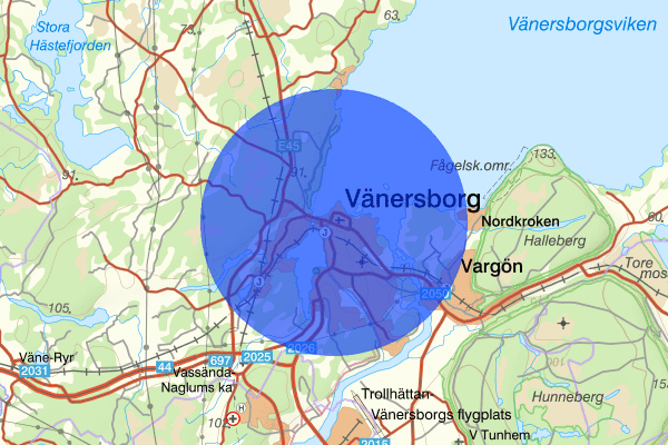 Vänersborg 19 juli 13:37, Trafikolycka, Vänersborg