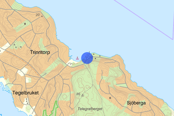 Trinntorps bryggväg 20 juli 13:49, Trafikolycka, personskada, Tyresö