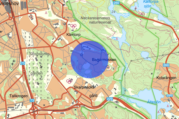 Bagarmossen 20 juli 15:22, Ofredande/förargelse, Stockholm